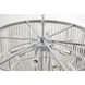 Canada 32 inch Chrome Chandelier Ceiling Light 